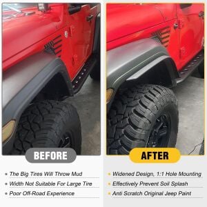 JEEP WRANGLER JL 18-26 ÇAMURLUK UZANTI EKİ