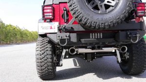 2007+ JEEP RUBICON EGZOS SİSTEMİ ÇİFT ÇIKIŞ