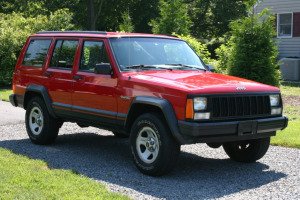1993-1996 JEEP CHEROKEE XJ ÖN PANJUR SİYAH