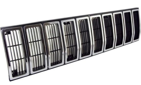 1984-1987 JEEP CHEROKEE XJ ÖN PANJUR KROM-SİYAH