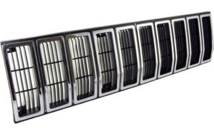 1984-1987 JEEP CHEROKEE XJ ÖN PANJUR KROM-SİYAH