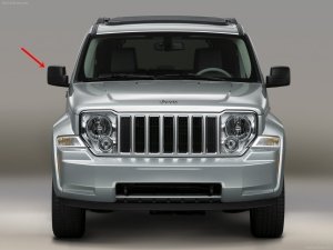 2008-2011 JEEP CHEROKEE LIBERTY YAN DİKİZ AYNASI SAĞ TARAF