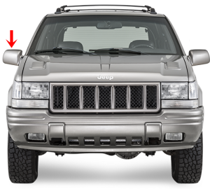 1996-1998 JEEP GRAND CHEROKEE ZJ YAN DİKİZ AYNASI, YAN AYNA SAĞ TARAF
