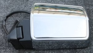 1984-1996 JEEP CHEROKEE XJ YAN DİKİZ AYNASI, YAN AYNA SAĞ KROM GÖVDE