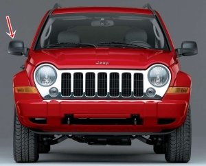 2002-2007 JEEP CHEROKEE LIBERTY KJ YAN DİKİZ AYNASI, YAN AYNA SAĞ TARAF