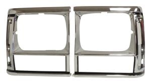1991-1996 JEEP CHEROKEE XJ FAR ÇERÇEVESİ SAĞ-SOL SET KROM