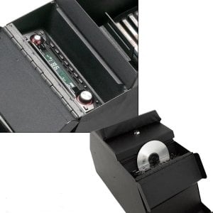 ARA KONSOL, ORTA KONSOL, KOL DAYAMA TEYP YUVALI, METAL GÖVDE, BEJ RENK 1976-1986 JEEP CJ VE 1987-1995 JEEP WRANGLER YJ