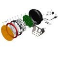 AR09TA LED INTENSITY TURUNCU KAPAK SETİ