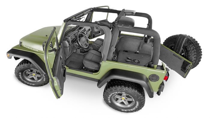 1997-2006 JEEP WRANGLER TJ LINER KIT İÇ TABAN KAPLAMA