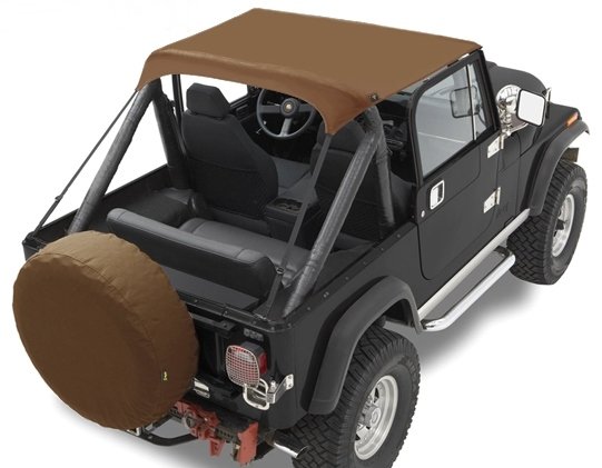 BİKİNİ TENTE BEJ RENGİ JEEP CJ-7 / 1987-1995 JEEP WRANGLER YJ