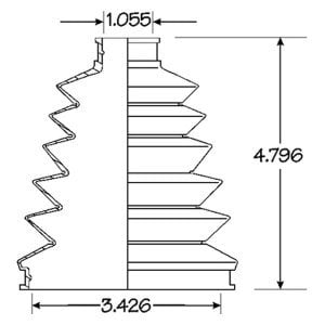 2002-2004 JEEP LIBERTY KJ ÖN İÇ AKS KÖRÜĞÜ, AKS KÖRÜK SETİ
