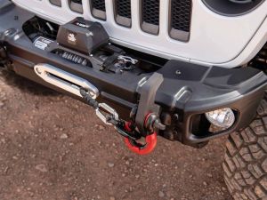 RUGGED RIDGE 12.500LB (5,670 KG) VİNÇ, SENTETİK HALATLI VE UZAKTAN KUMANDALI