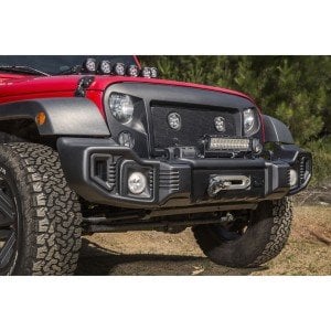 2007-2018 JEEP RUBICON SPARTAN SİSTEM ÖN TAMPON BORUSUZ