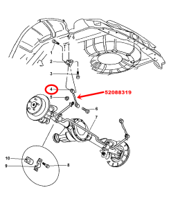 1999-2004 JEEP GRAND CHEROKEE WJ ARKA VİRAJ DEMİR LİNKİ, GRAND CHEROKEE Z ROT ARKA (1 ADET)