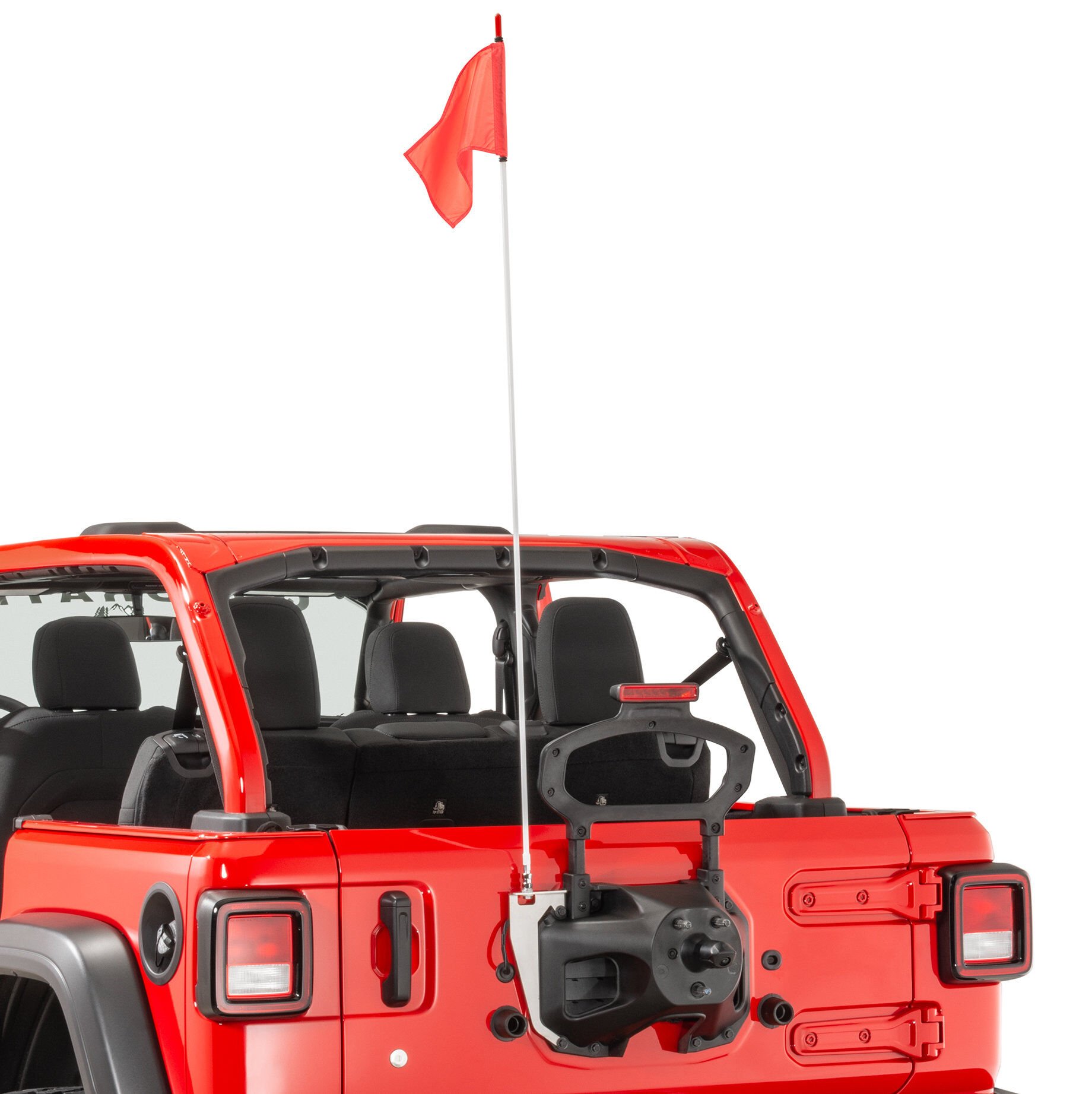 2018-2024 JEEP RUBICON JL TRAIL BAYRAK SETİ, MONTAJ AYAĞI VE BAYRAK DİREĞİ SET