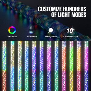 VEVOR LED AYDINLATMALI TRAIL BAYRAK İKİLİ SET 122CM