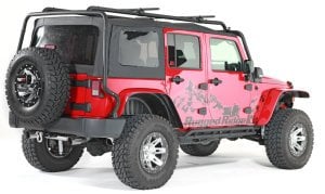 11703.02 SHERPA PORTBAGAJ BAĞLANTI BARI 2007+ JEEP RUBICON