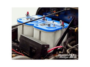 ÇİFT AKÜ TABLASI 1976-1986 JEEP CJ 1987-1990 JEEP WRANGLER YJ