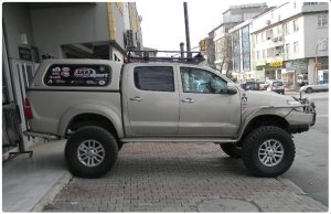 6'' HIGH RIDER YÜKSELTME KİTİ TOYOTA HILUX 2005-2014