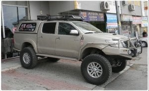 6'' HIGH RIDER YÜKSELTME KİTİ TOYOTA HILUX 2005-2014