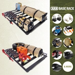 VW AMAROK ARB BASE RACK PORT BAGAJ, ARB TAVAN SEPETİ (SADECE ARB CANOPY TAKILI ARAÇLAR İÇİN UYUMLUDUR)