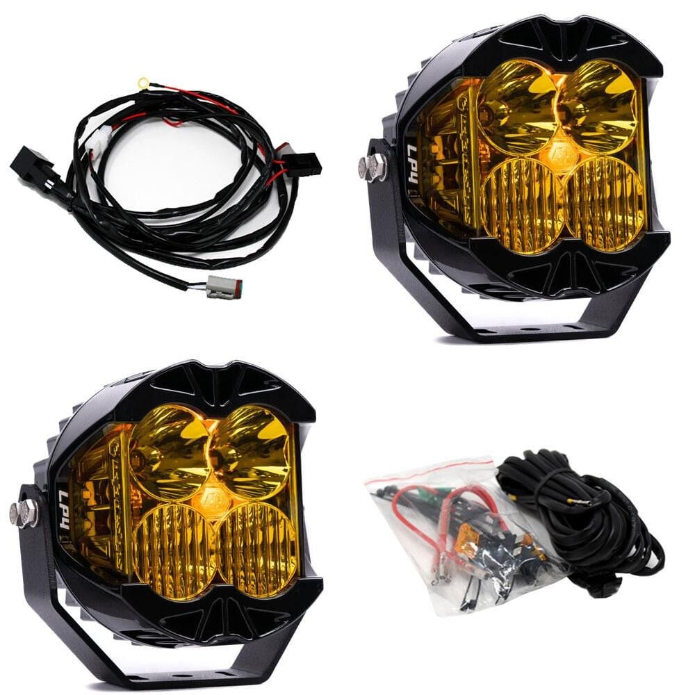 BAJA DESİGNS LP4 PRO DELİCİ VE YAYICI COMBO AMBER LED AYDINLATMA