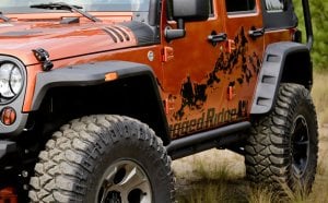 2007-2017 WRANGLER RUBICON JK HURRICANE FLAT TİP DODİK SETİ